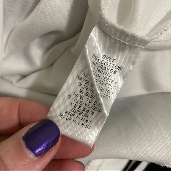 YA Los Angeles spaghetti strap striped dress - Picture 7 of 7